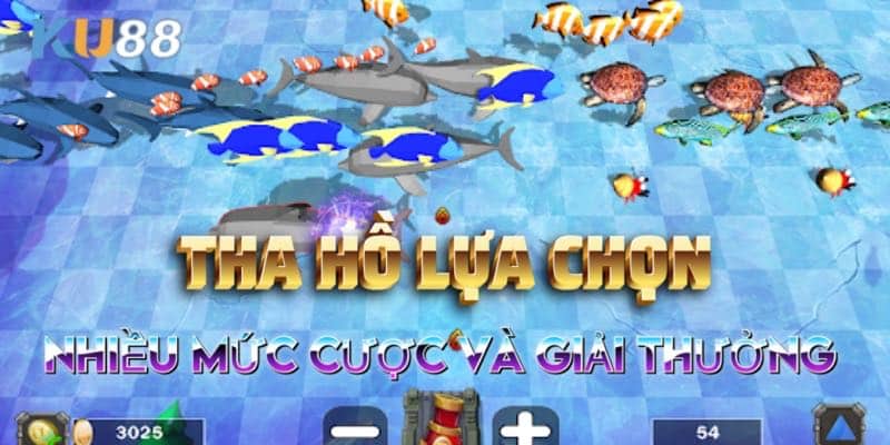 Sân chơi đa dạng, người chơi thoải mái lựa chọn